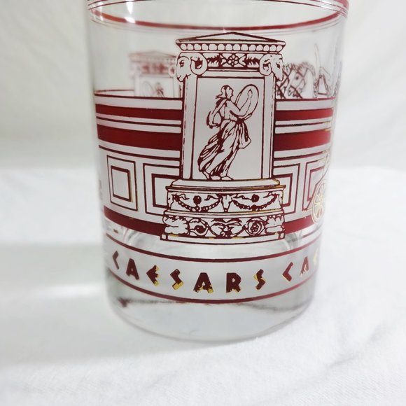 CAESARS PALACE Las Vegas Pair of Drink Glasses - Picture 7 of 8